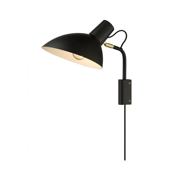 Metropole vägglampa 31,5 cm, Svart Halo Design