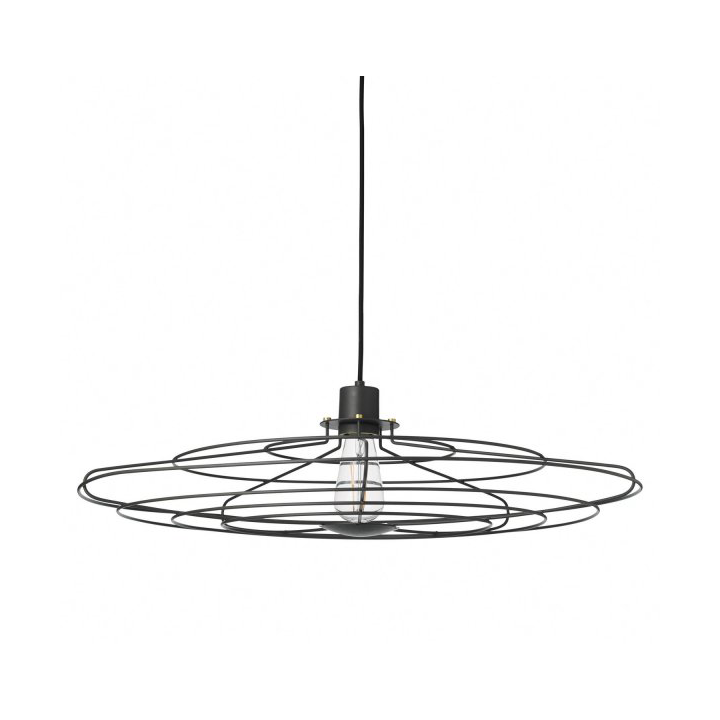 Halo Design Radio Pendant 73 cm Black