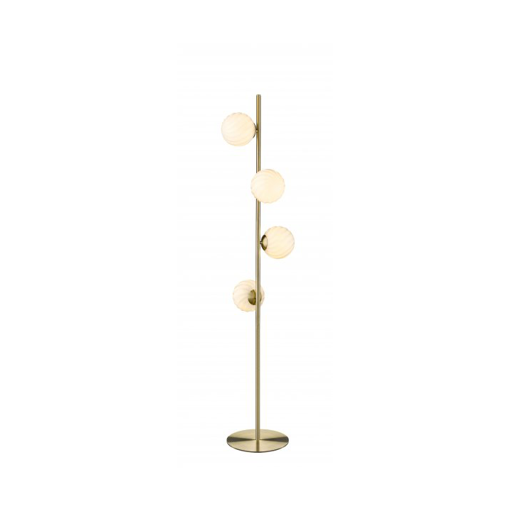 Halo Design Twist 4 floor lamp 150 cm Antique Brass