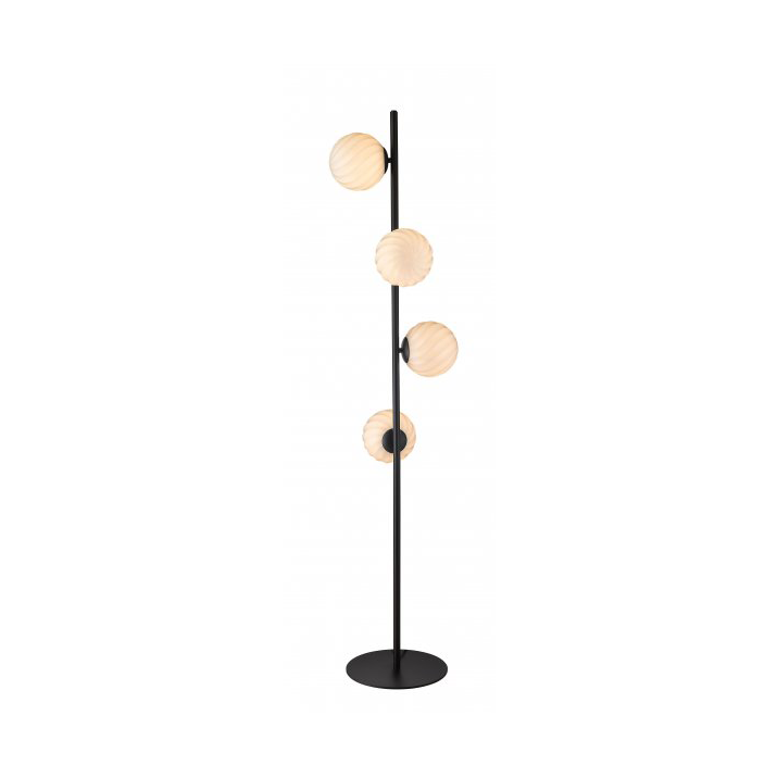 Halo Design Twist 4 floor lamp 150 cm Black