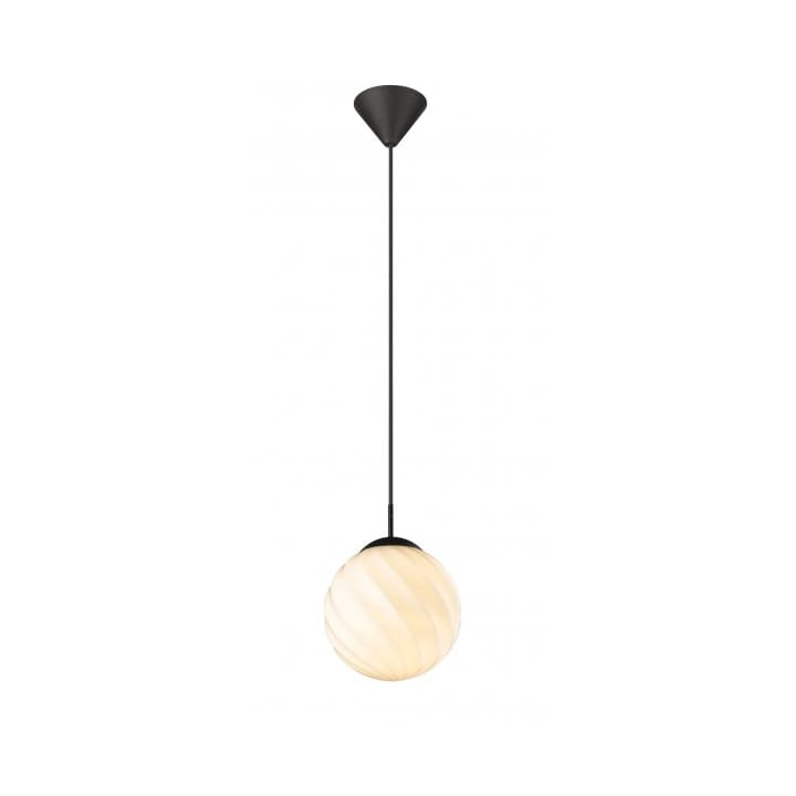 Twist ball pendant lamp Ø25 cm, Black Halo Design