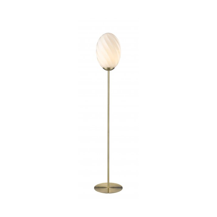 Halo Design Twist floor lamp 145 cm Antique brass