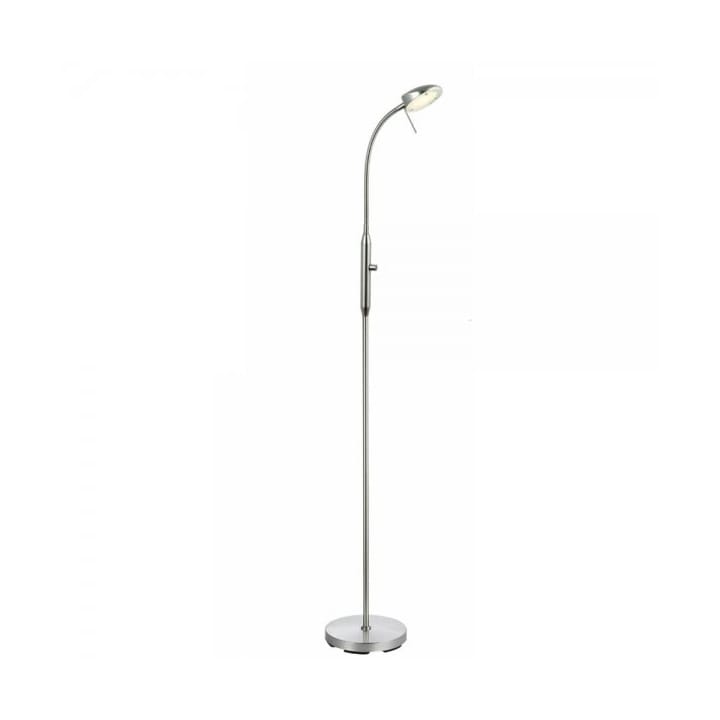 Vegas 1-arm floor lamp 140 cm, Brushed steel Halo Design