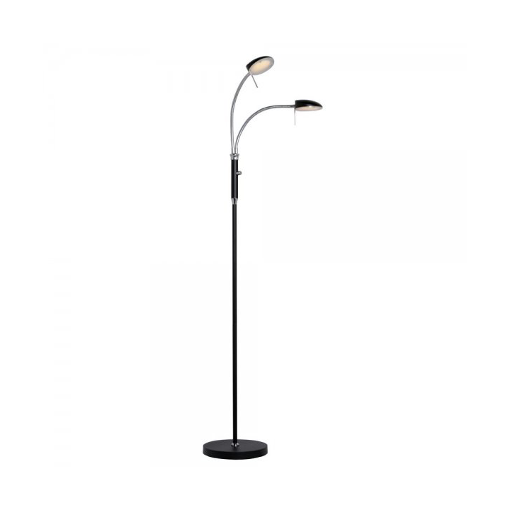 Halo Design Vegas 2-arm floor lamp 140 cm Black