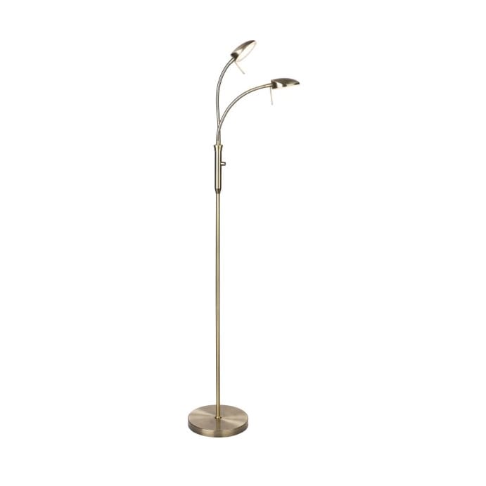 Vegas Floor Lamp 140 cm - Antique brass - Halo Design