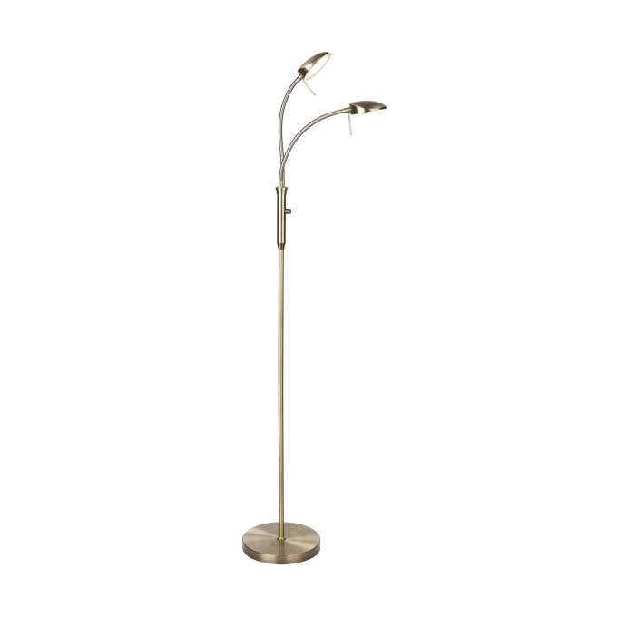 Halo Design Vegas Floor Lamp 140 cm Antique brass