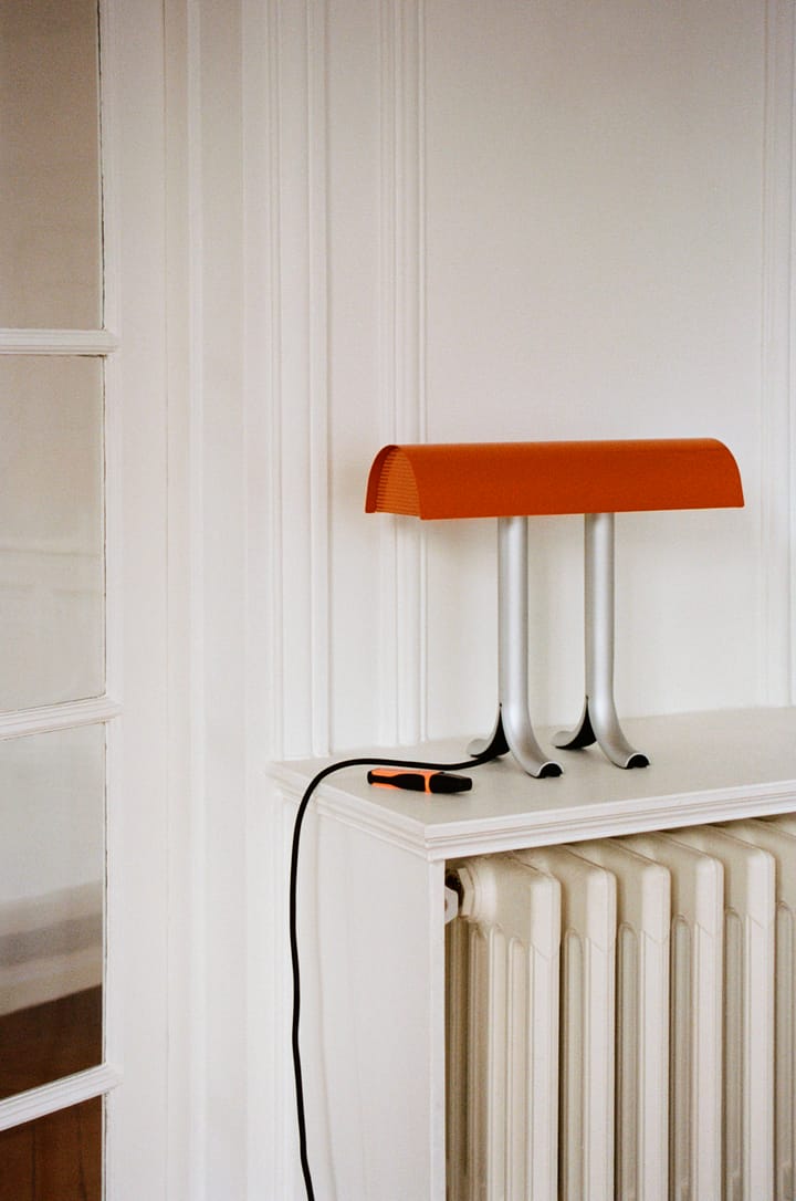 Anagram table lamp, Charred orange HAY