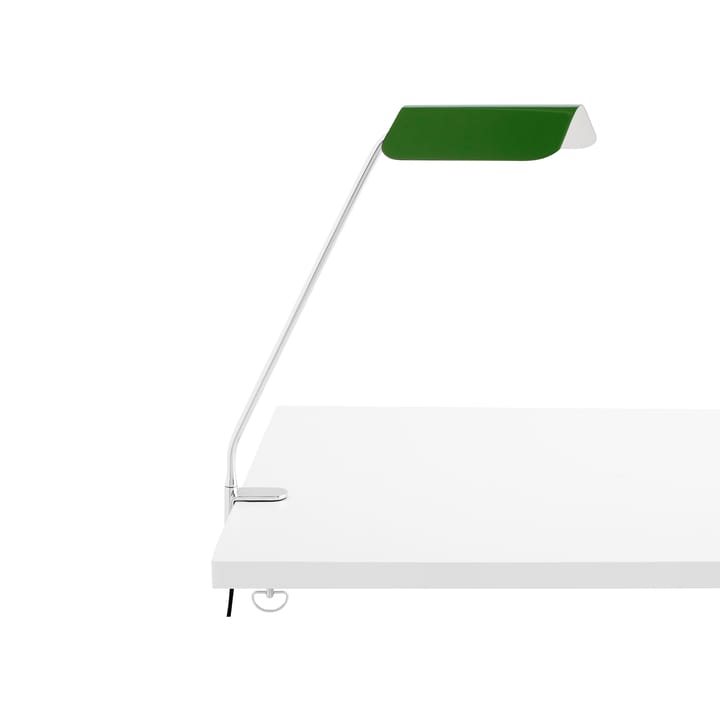 Apex Clip desk lamp, Emerald green HAY