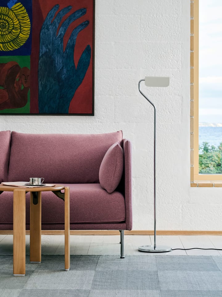 Apex floor lamp, Oyster white HAY