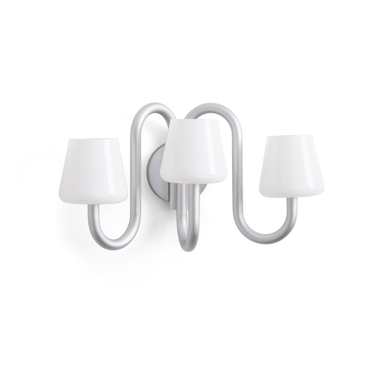 HAY Apollo wall lamp White opal