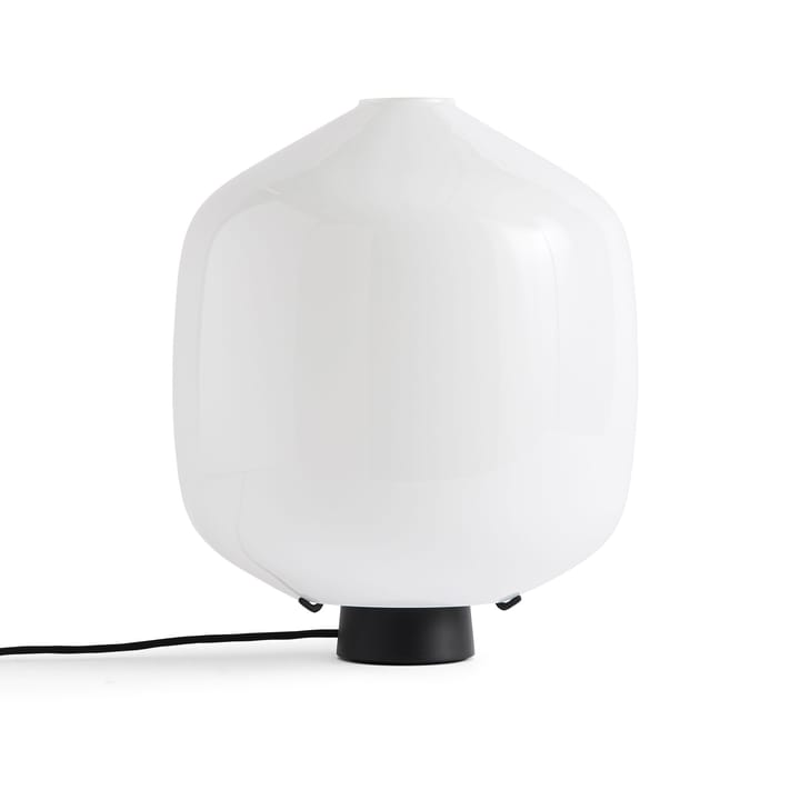 Buoy bordslampa Ø30 cm - Opal glass-soft black - HAY