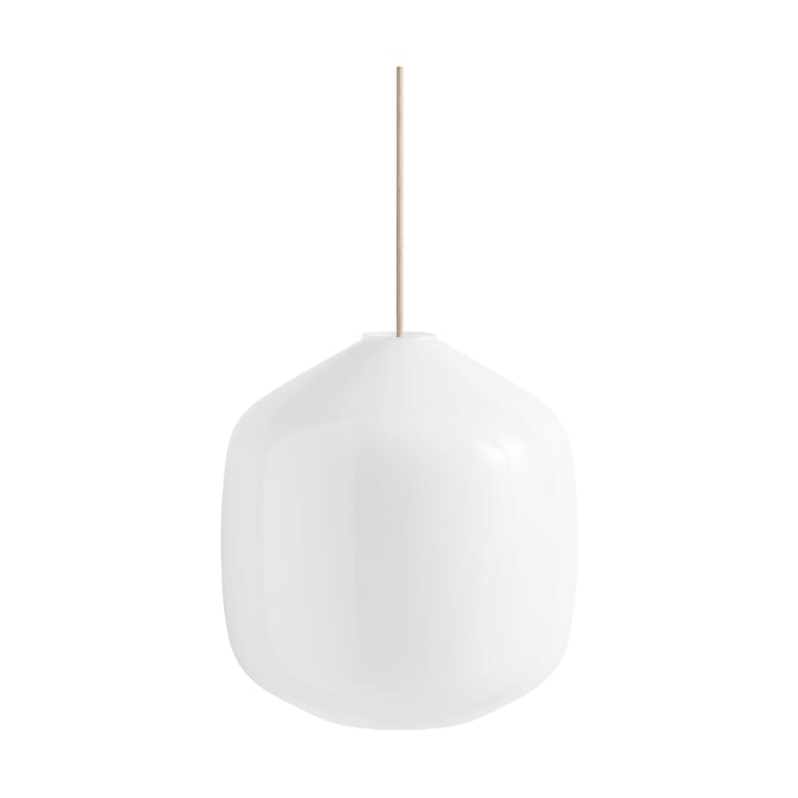 Buoy pendant lamp Ø30 cm - Opal glass-beton grey - HAY