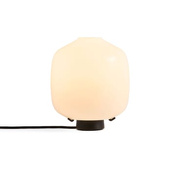 Buoy table lamp Ø20 cm - Opal glass-soft black - HAY