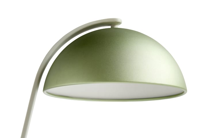 Cloche bordslampa, Mint green anodised HAY