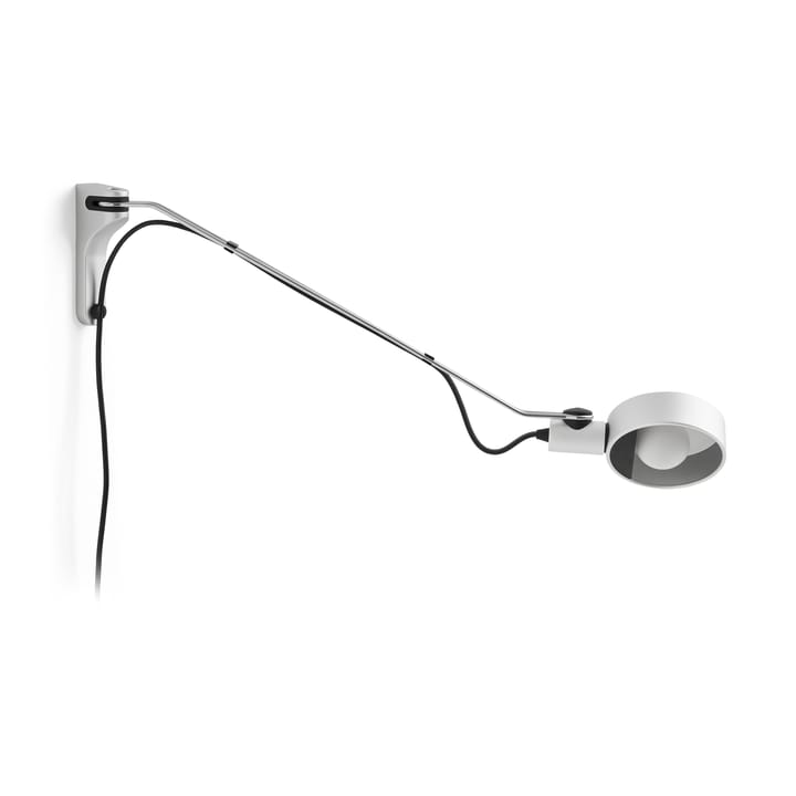 Cupola Wall wall lamp 60,7 cm - Clear anodised - HAY