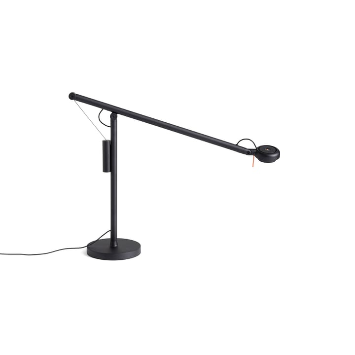 Fifty-Fifty Mini bordslampa, Soft black HAY