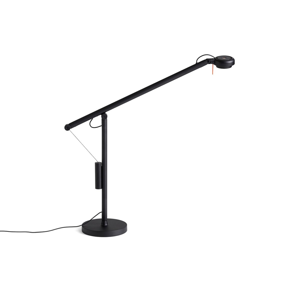 HAY Fifty-Fifty Mini table lamp Soft black