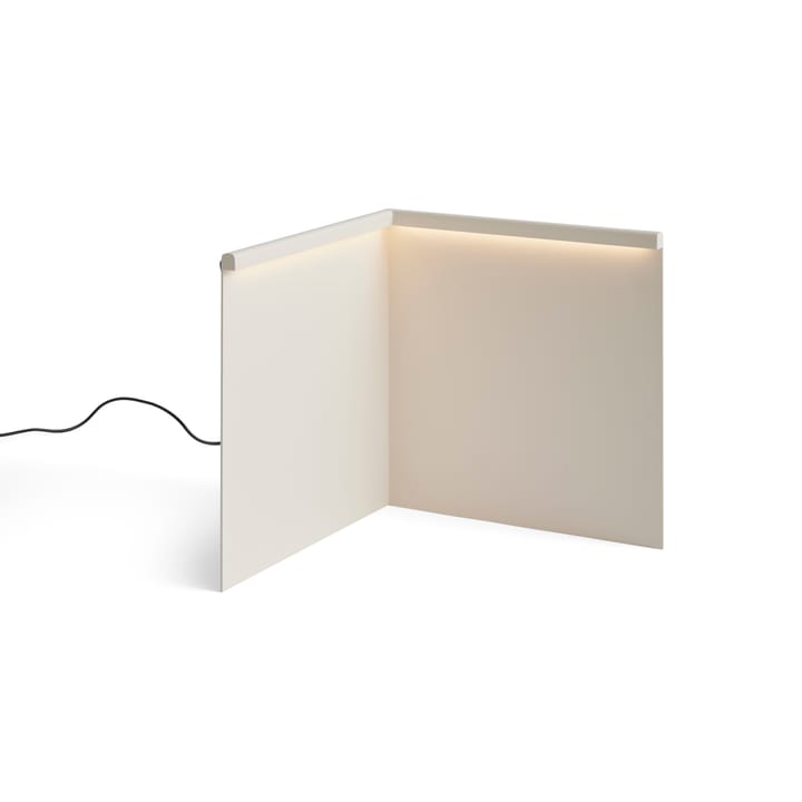 LBM Corner bordslampa, Cream white HAY