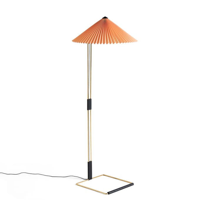 Matin floor floor lamp 129 cm - Peach - HAY