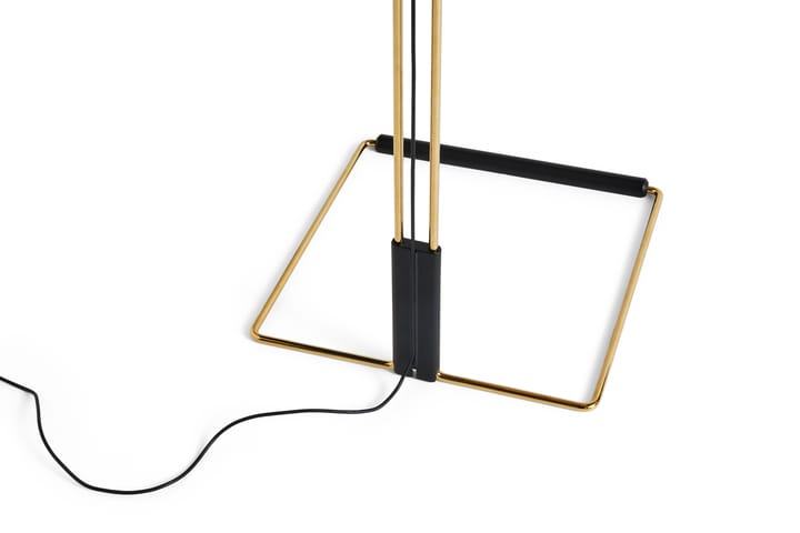 Matin floor floor lamp 129 cm, Yellow HAY