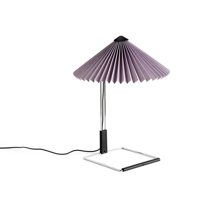 Matin table bordslampa Ø30 cm, Lavender-steel HAY