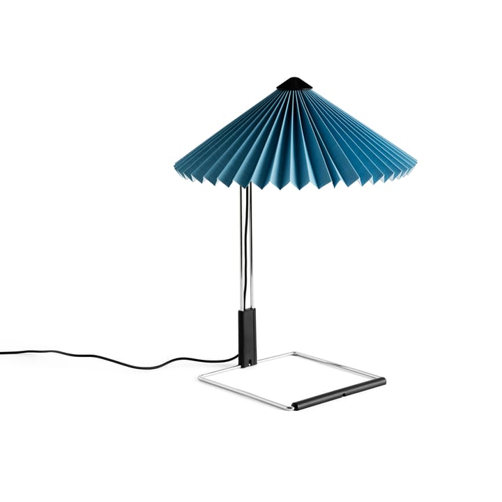 Matin table bordslampa Ø30 cm, Placid blue-steel HAY