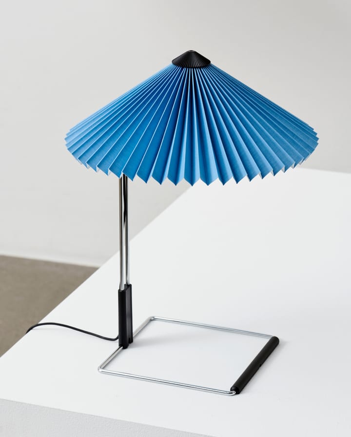 Matin table bordslampa Ø30 cm, Placid blue-steel HAY