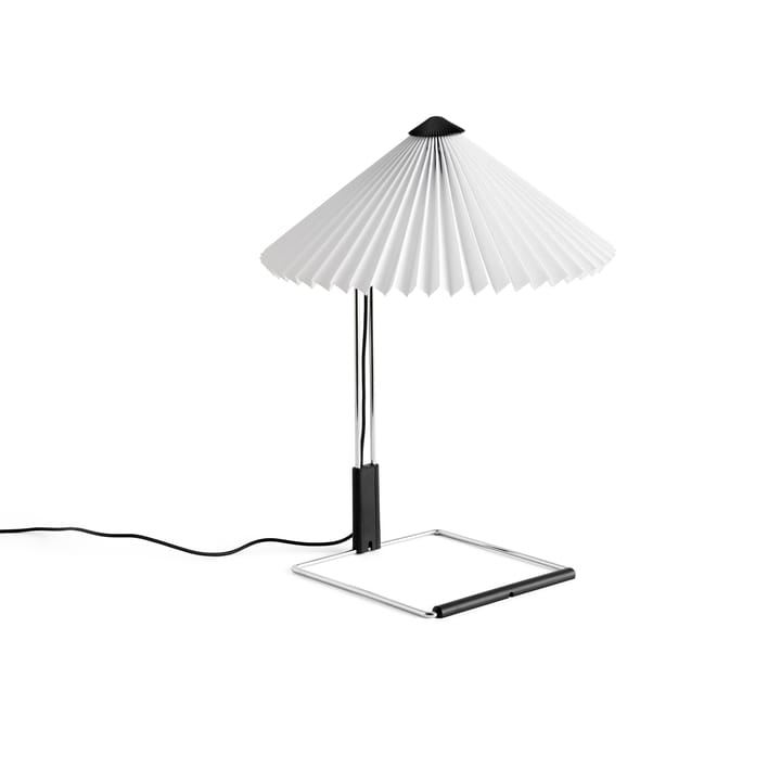 Matin table bordslampa Ø30 cm, White-steel HAY