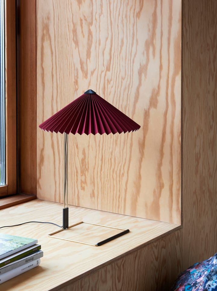 Matin table bordslampa Ø38 cm, Oxide red shade HAY