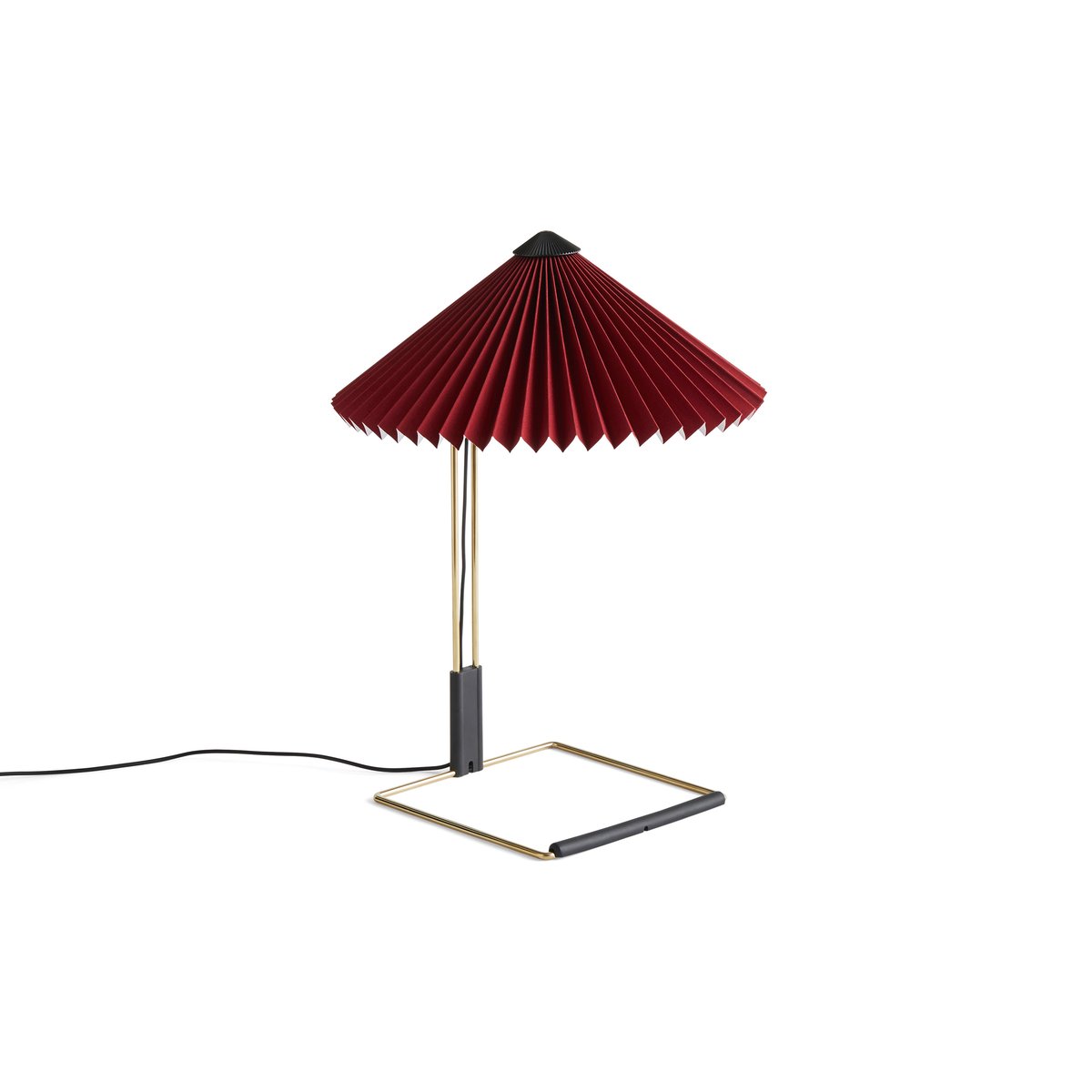 HAY Matin table table lamp Ø30 cm Oxide red shade