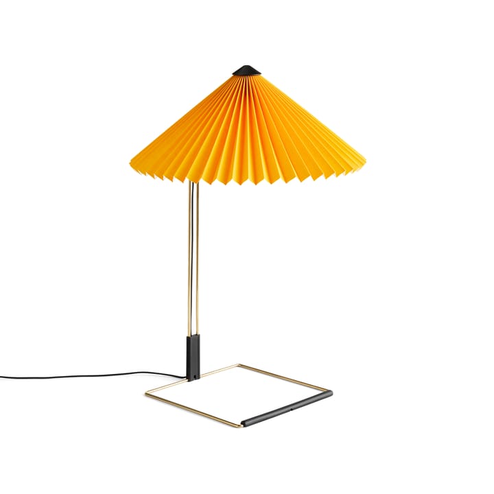 Matin table table lamp Ø38 cm, Yellow shade HAY