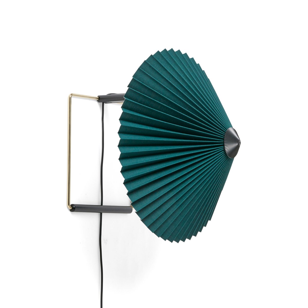 HAY Matin wall lamp Ø30 cm Green shade