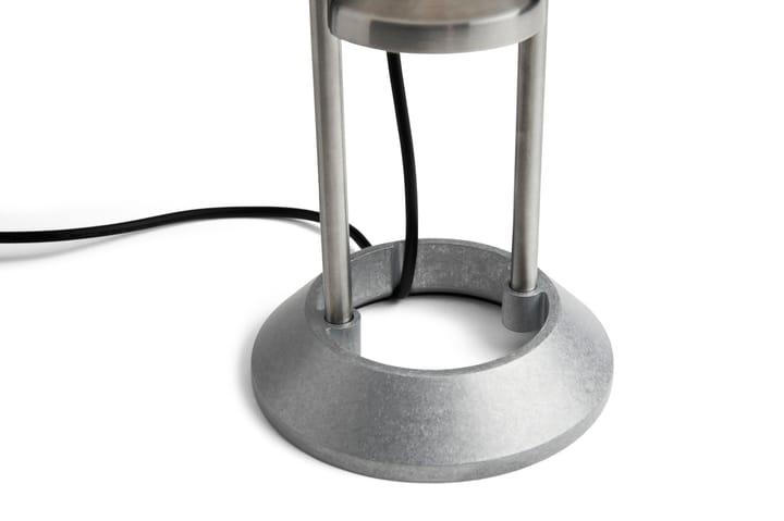 Mousqueton portabel bordslampa 30,5 cm, Brushed stainless steel HAY