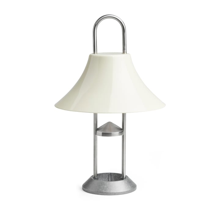 Mousqueton portabel bordslampa 30,5 cm, Oyster white HAY