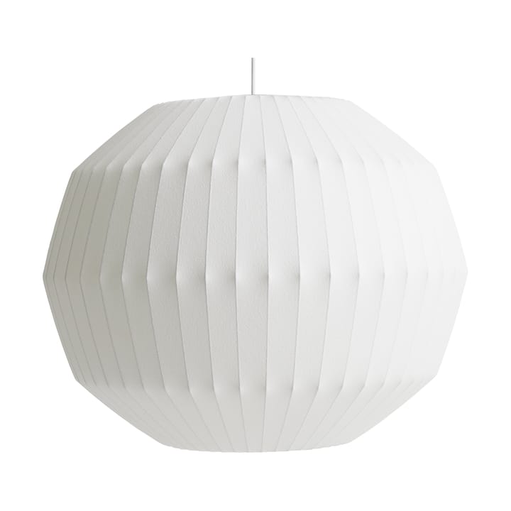 Nelson Bubble Angled sphere pendant L, Off white HAY