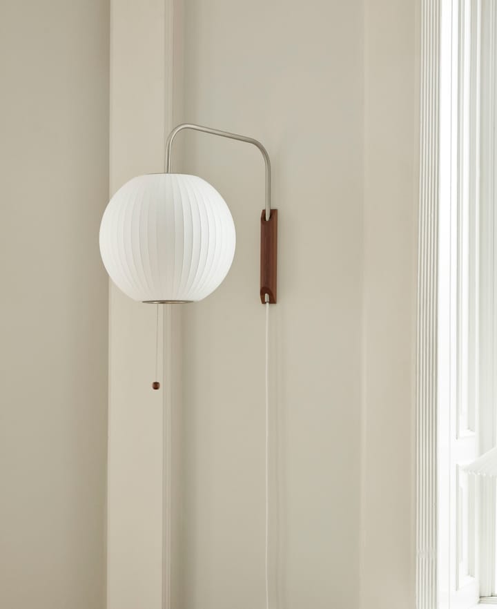 Nelson Bubble Ball wall lamp, Off white HAY