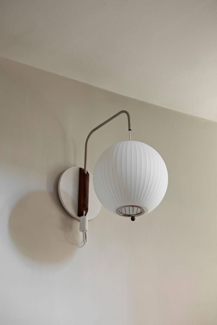 Nelson Bubble Ball wall lamp, Off white HAY