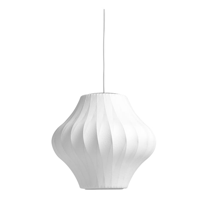 Nelson Bubble Pear crisscross pendant lamp S - Off white - HAY