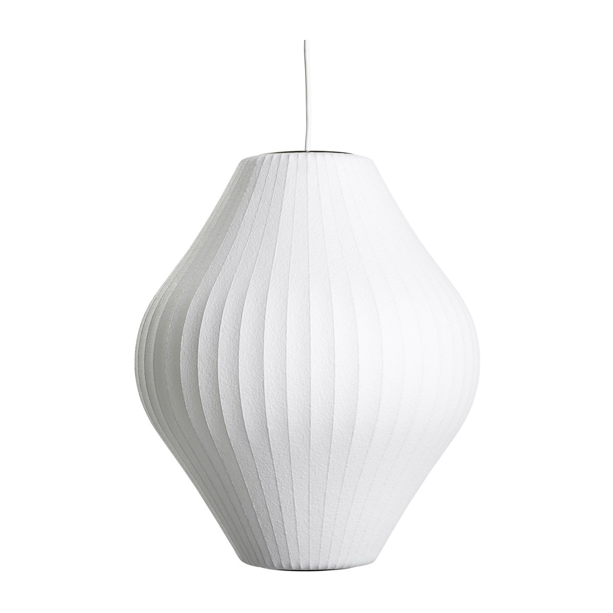 HAY Nelson Bubble Pear pendant lamp M Off white