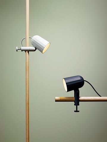 Noc clamp lamp - Dark grey - HAY