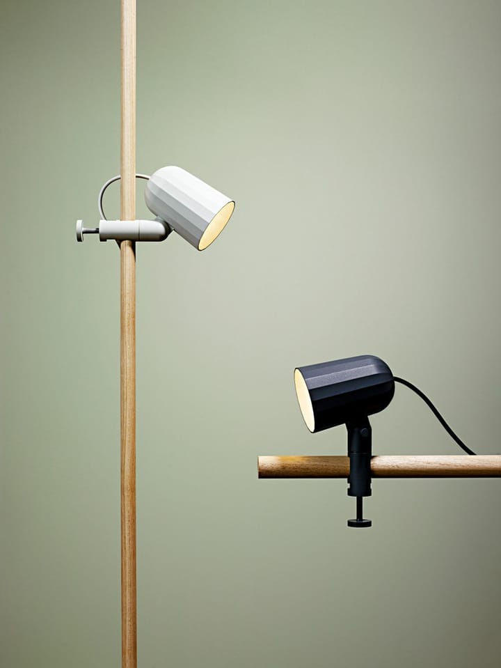 Noc clamp lamp, Dark grey HAY