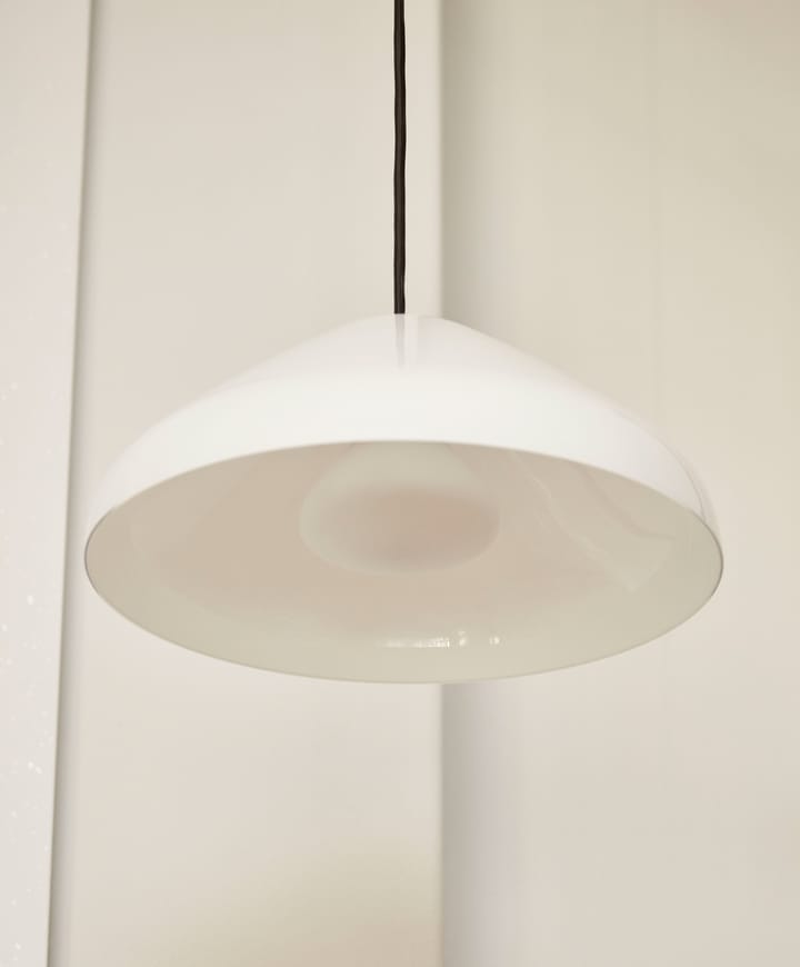 Pao Glass pendant lamp Ø35 cm, White-opalglass HAY