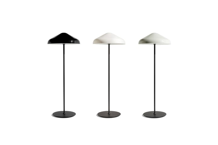 Pao Steel floor lamp 47 cm, Cool grey HAY