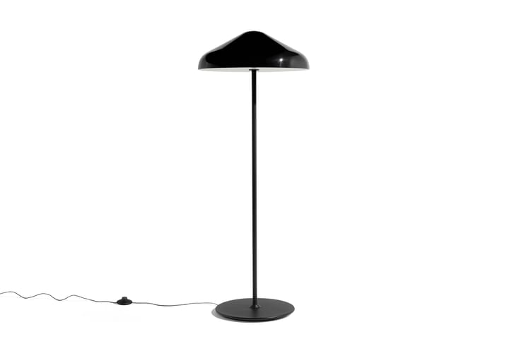 Pao Steel floor lamp 47 cm, Soft black HAY