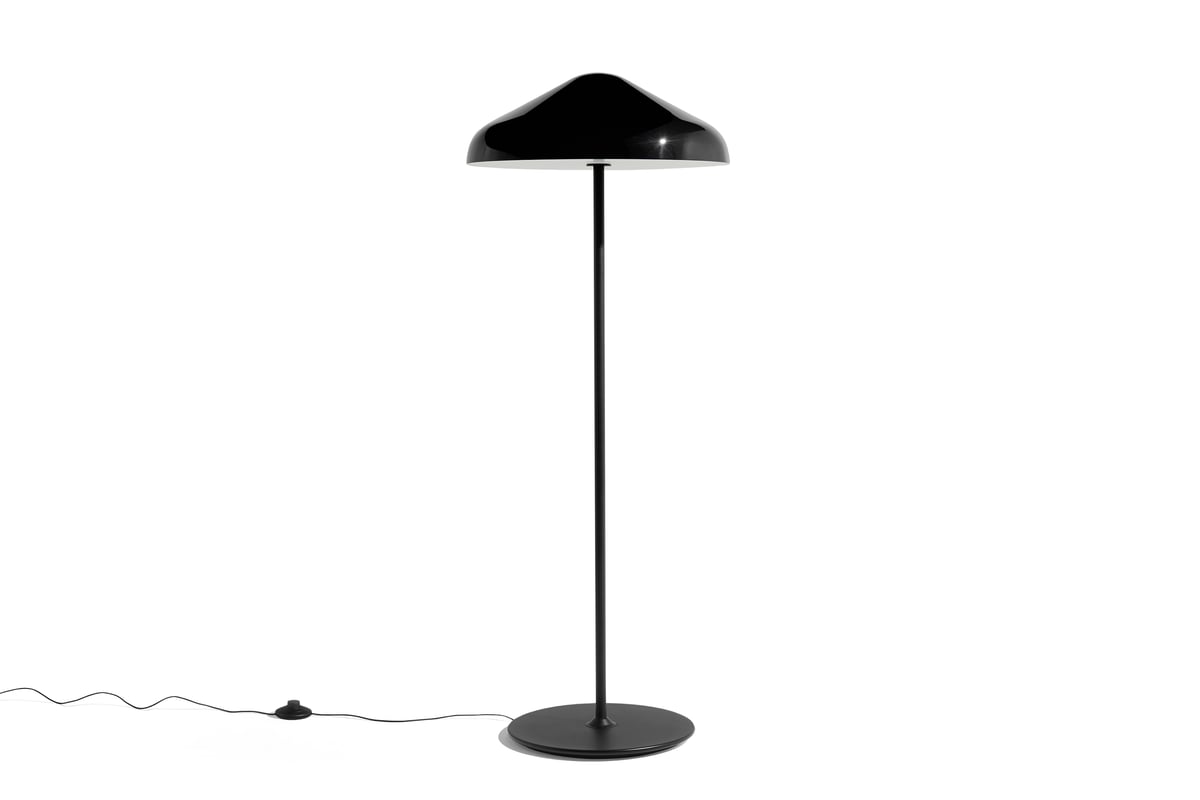 HAY Pao Steel floor lamp 47 cm Soft black