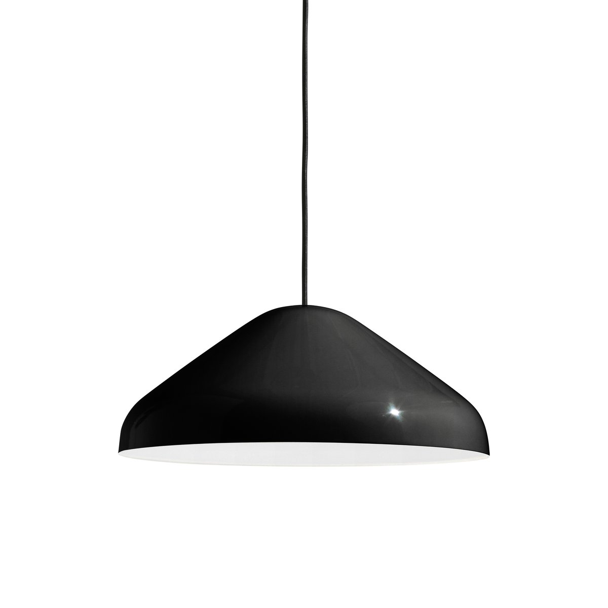 HAY Pao Steel Pendelleuchte Ø35cm Soft black