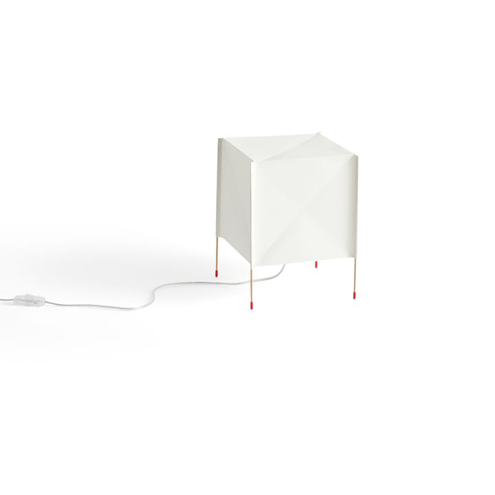 Paper Cube bordslampa, Vit HAY