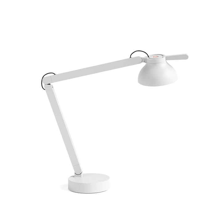 PC Double arm bordslampa, ash grey, med lampfot HAY