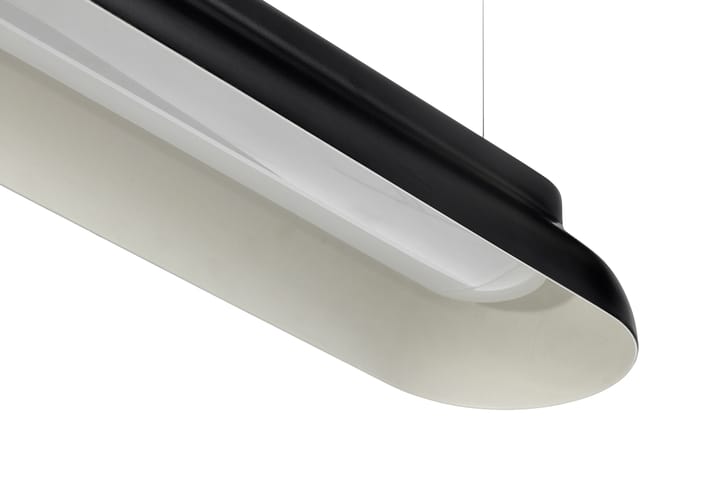 PC Linear pendant lamp, Soft black HAY