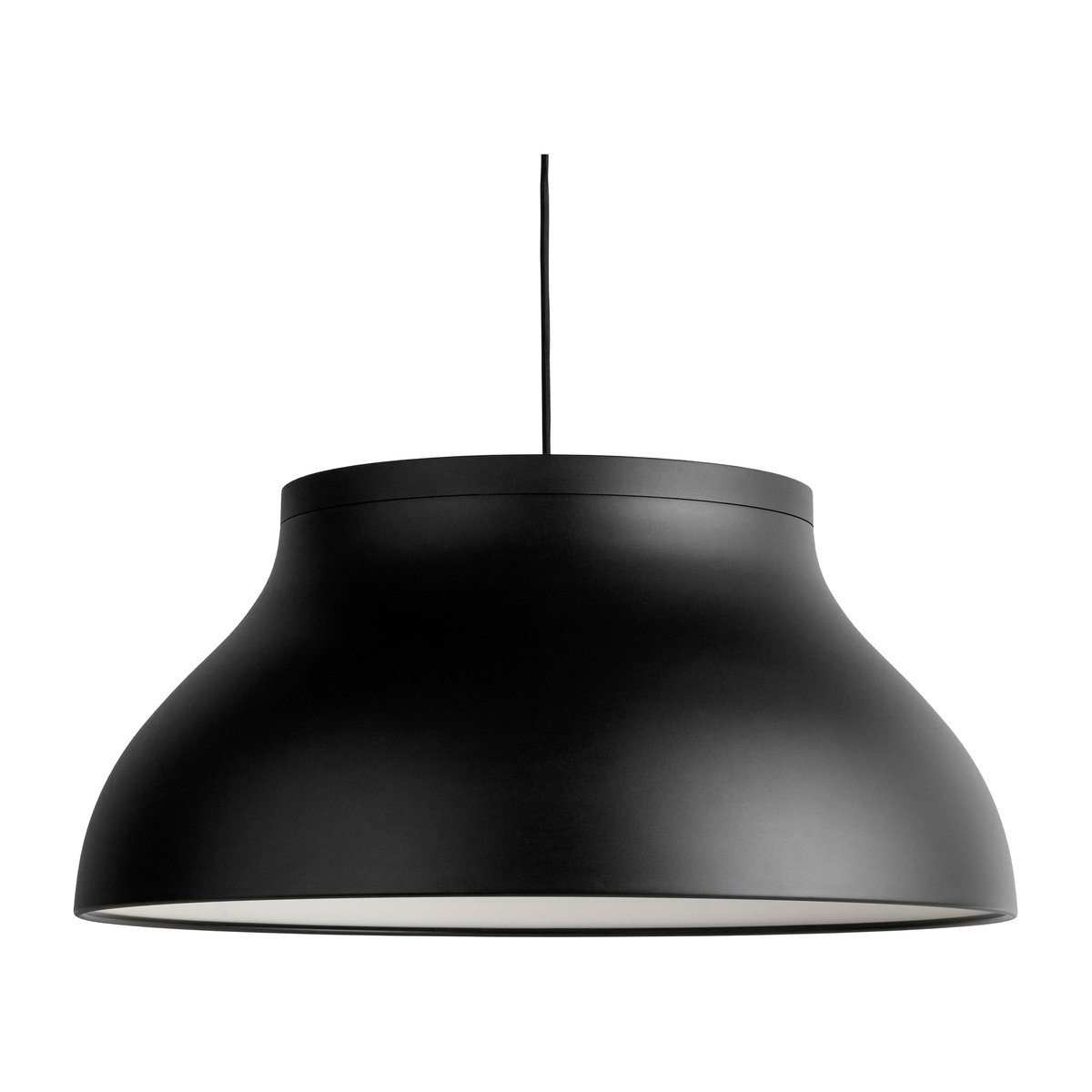 HAY PC pendant pendant lamp L Ø60 cm Soft black